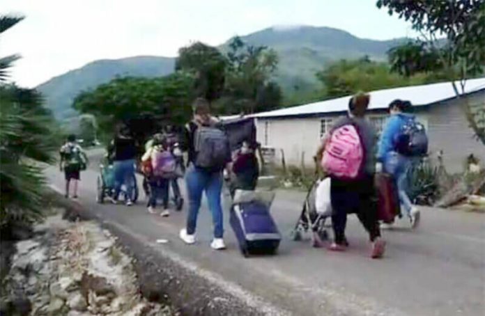 Refugees from Coalcomán