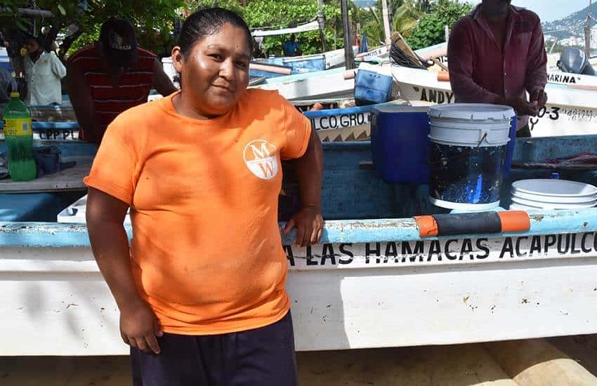 FIsher Lucinda Gonzalez of Acapulco