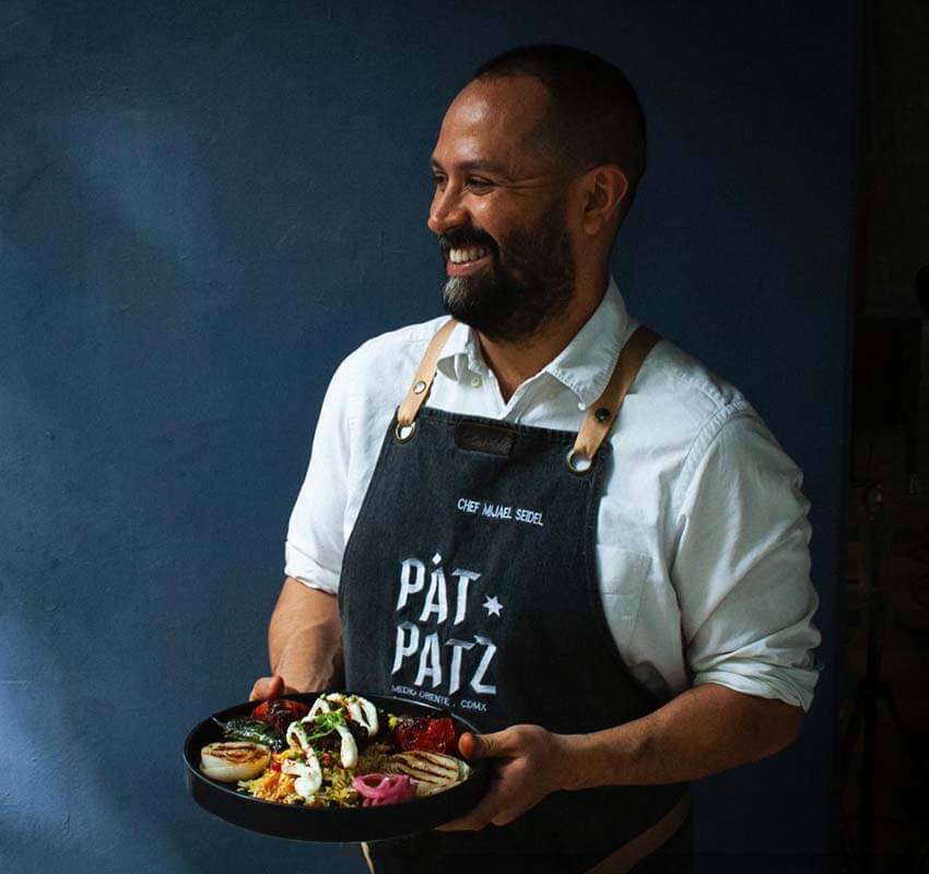 Owner of Pat Patz restaurant Mexico City Mijael Seidel