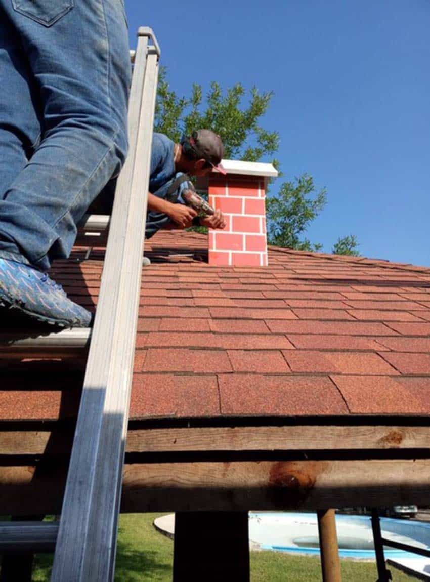 pizza oven chimney