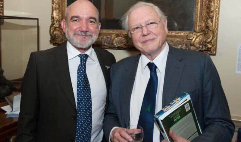 Rodrigo Medellin and David Attenborough