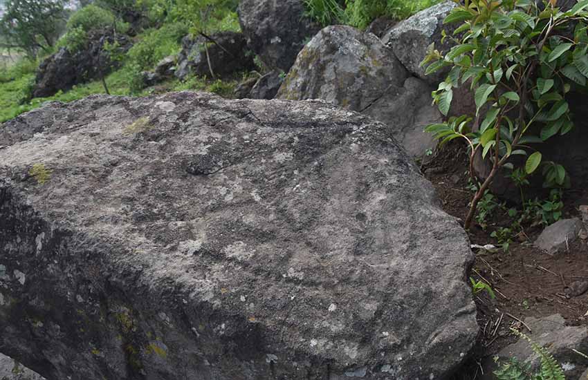 cruz punteada from San Gregorio Atlapulco ruins