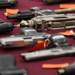 A government study published last year said that some 2.5 million illicit weapons have crossed the border into Mexico over the past decade.