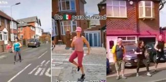 Morales, center, introduces her neighbors to some catchy Mexican tunes.