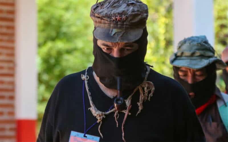 EZLN leader Subcomandante Galeano.