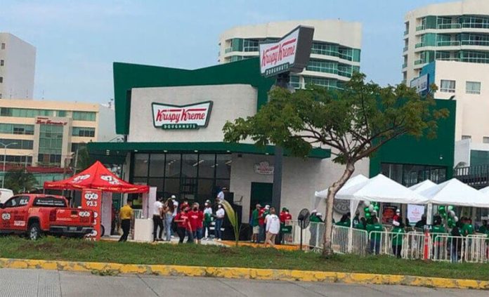 The doughnut chain's new location in Boca del Río.
