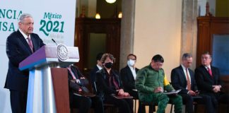 Tuesday's mañanera brings out a full house of cabinet ministers.