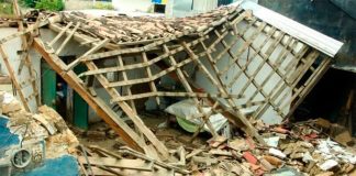 An estimated 15,000 people were affected by the 7.1-magnitude quake.