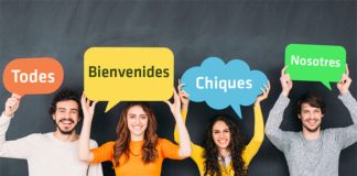 Replacing the gendered "o" or "a" in Spanish words with an "e" is one proposed (and often mocked) way of making language more inclusive.