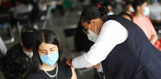 Just over 97.5 million vaccine doses have been administered.