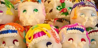 sugar skulls in Mexico state