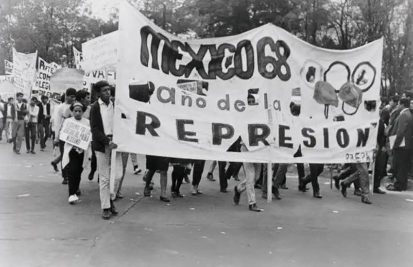 1968 student protests Mexico City