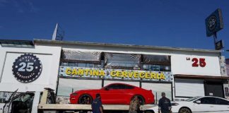 The Cantina 25 bar in Morelia, Michoacán.