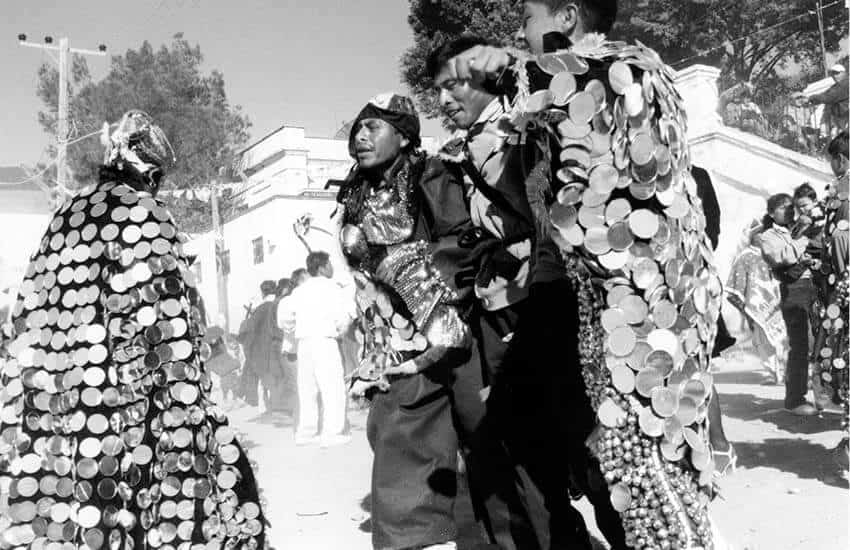 Day of the Dead comparsa ritual in San Agustin Etla, Oaxaca