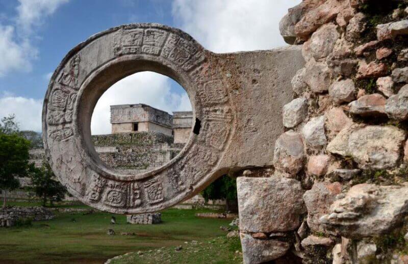 Mayan ballgame ring