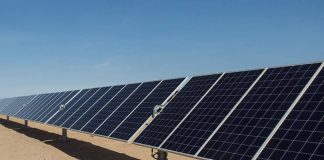 Villanueva solar power plant in Viesca, Coahuila