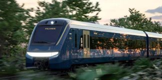 Maya Train rendering