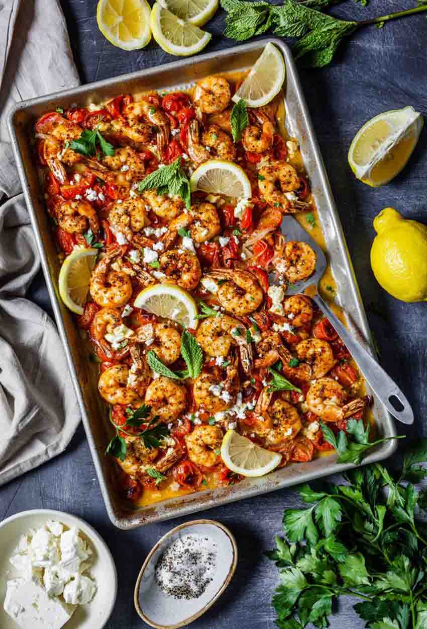 Bright lemon, pepper and Mexican oregano beautifully complement the flavor of fresh shrimp.