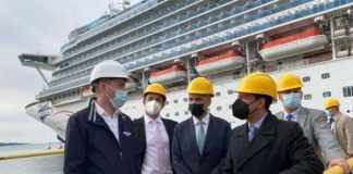 Governor Mauricio Vila Dosal at Fincantieri, Monfalcone, Italy