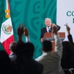 The president answers reporters' questions on Wednesday.