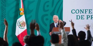 The president answers reporters' questions on Wednesday.