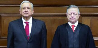 Considered allies, President López Obrador and Chief Justice Zaldívar