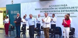 The chocolate cars decree was signed Saturday in Ensenada.