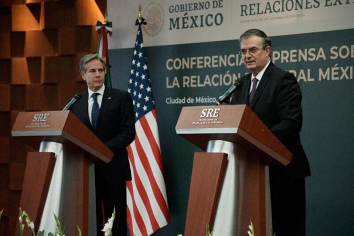 U.S. Secretary of State Anthony Blinken and Foreign Minister Marcelo Ebrard participated in Friday's bilateral talks.