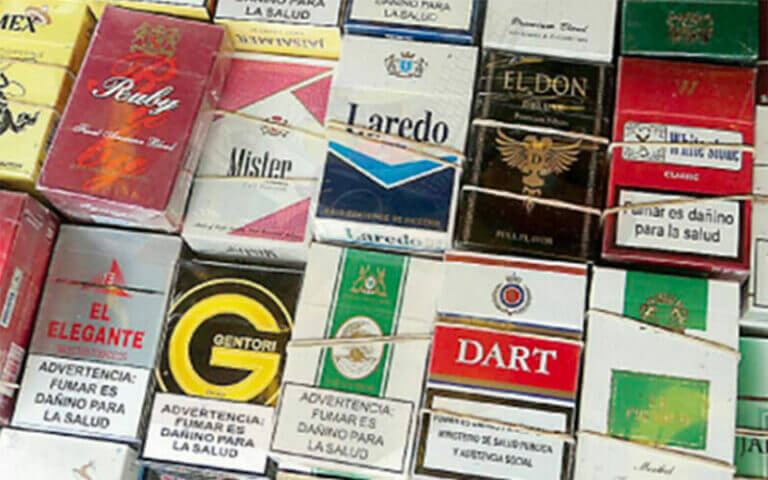 19% of all cigarettes smoked in Mexico are contraband