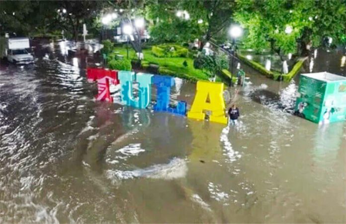 The flooding caused billions of pesos in damages