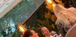 Lozoya, left, dining at Hunan restaurant