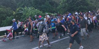 migrants caravan