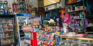 Small stores such as this have seen their extortion charges rise.