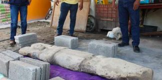 The pre-Hispanic sculpture