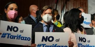 National Action Party lawmakers say no to increased electricity tariffs.