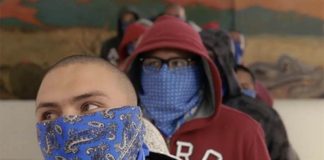 still from documentary Adrenalina