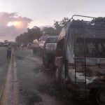 crash on Palenque-Playas de Catazajá highway, Chiapas