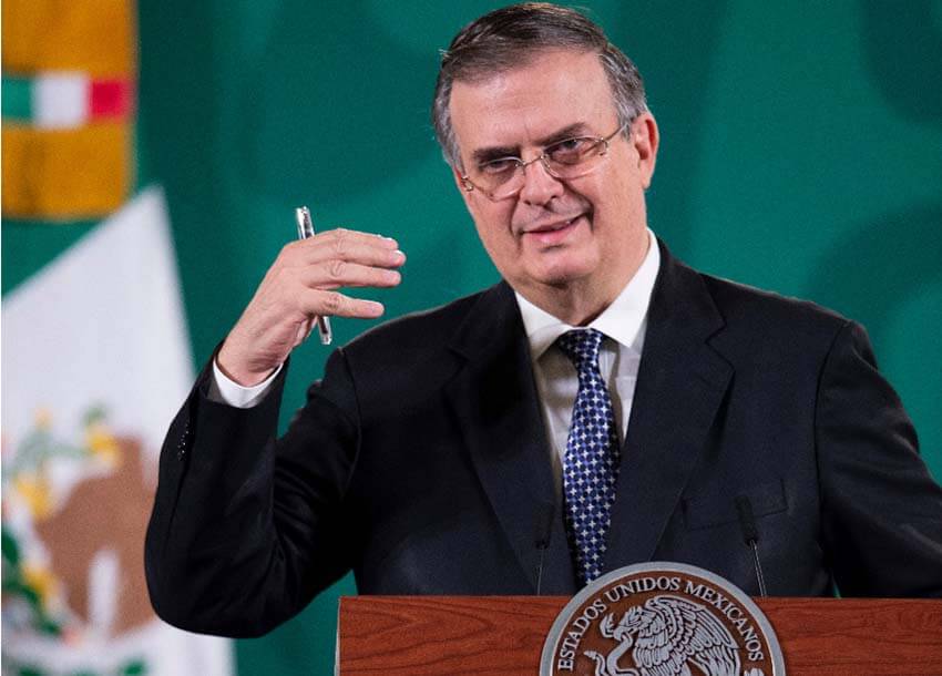 Mexico Foreign Minister Marcelo Ebrard