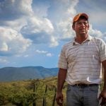 Lalocura mezcal distillery owner Eduardo Ángeles