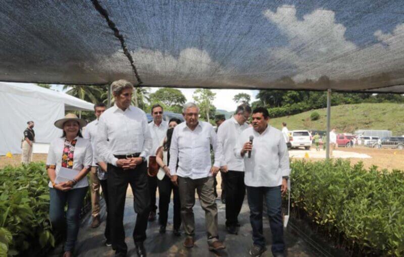 AMLO with John Kerry