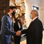 Justin Trudeau, AMLO at North American Leaders Conference at White House