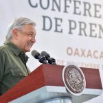 The president spoke from Oaxaca on Monday.