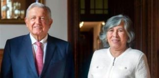 The president and legal counsel Estela Ríos