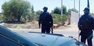 Aguascalientes security checkpoint