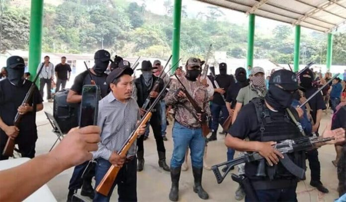 Armed and ready in Chiapas to fight court ruling.