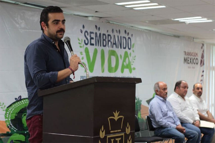 Hugo Chávez Ayala, a Sembrando Vida program advisor and 'unofficial' technical director is a friend and possible business associate of the president's sons.