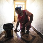 Many women lost their jobs as service sectors like retail and domestic care were hit by lockdowns.