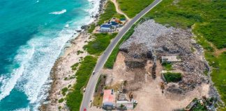 The transfer station on Isla Mujeres.