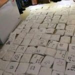 Fentanyl seized at a laboratory in Sinaloa.