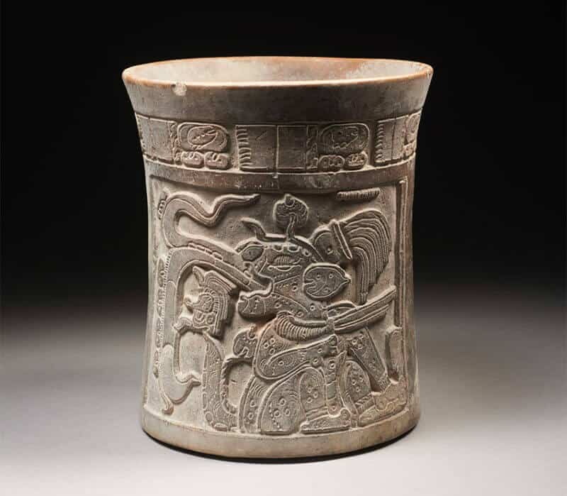 This Mayan vase sold for over US $10,000.